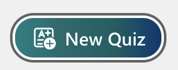 New Quiz button in MS Forms